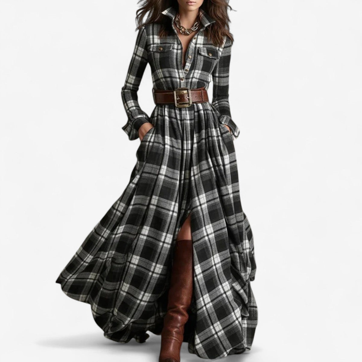 Delilah | Autumn Plaid Elegance