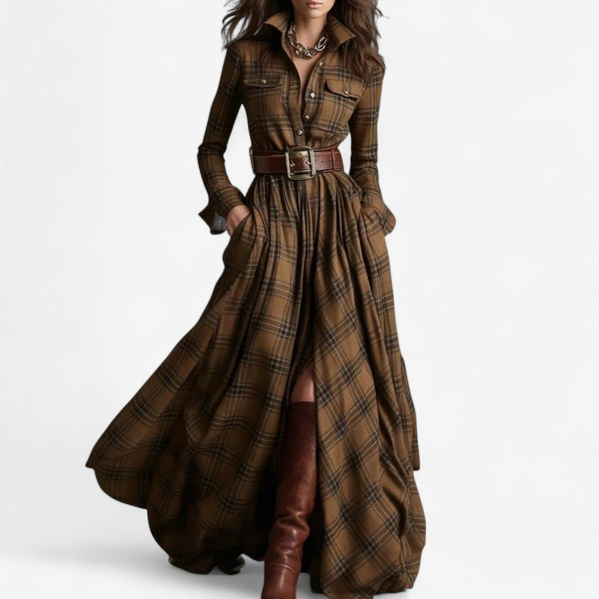 Delilah | Autumn Plaid Elegance