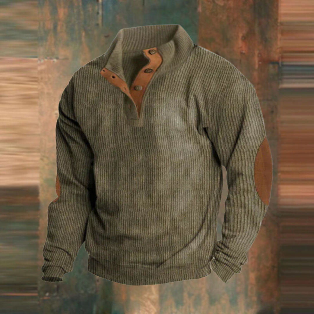 Bruno | Fleece-Lined Half-Zip Sweater