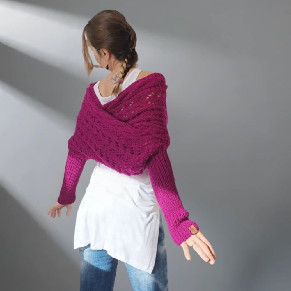 Selene | Stylish Knitted Shawl