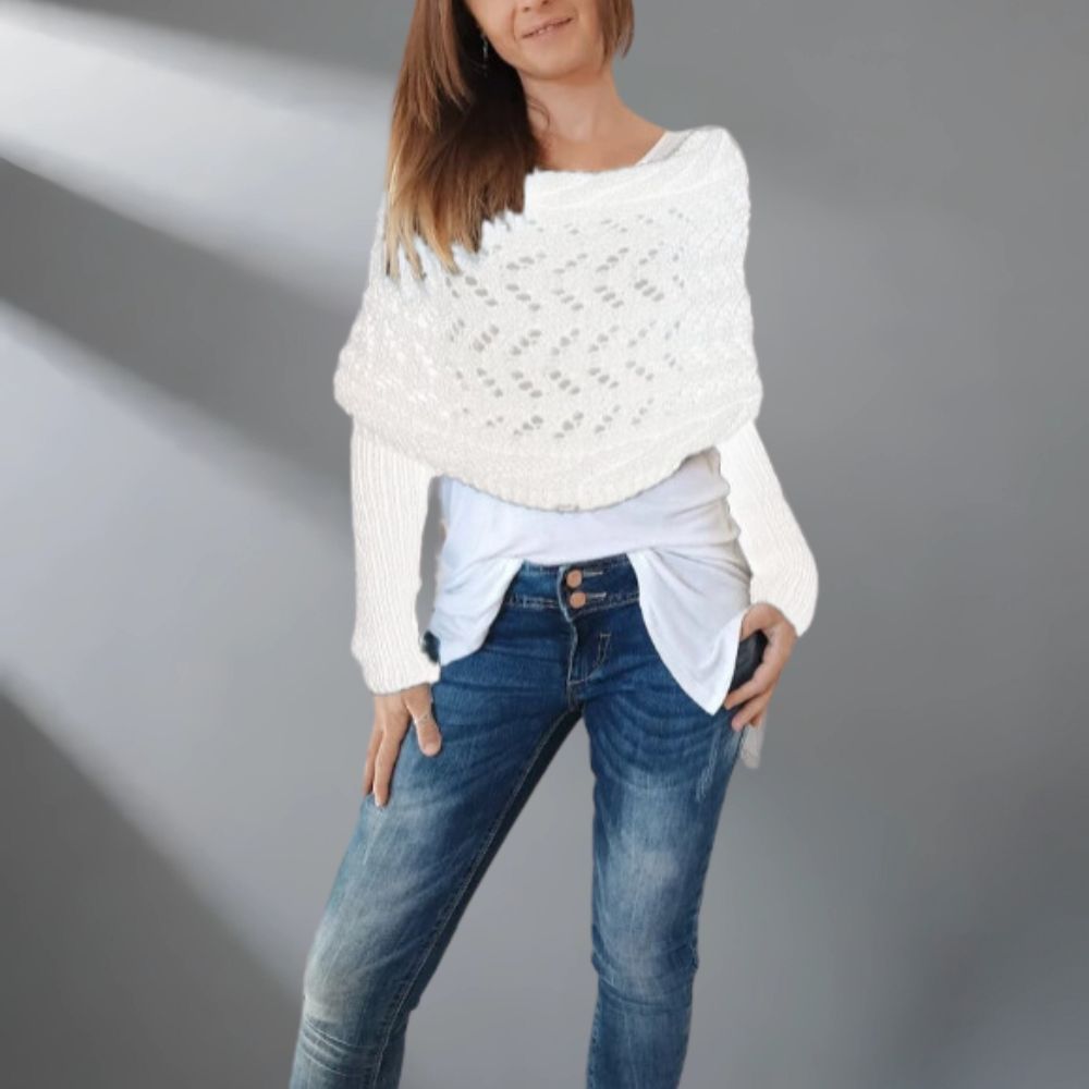 Selene | Stylish Knitted Shawl