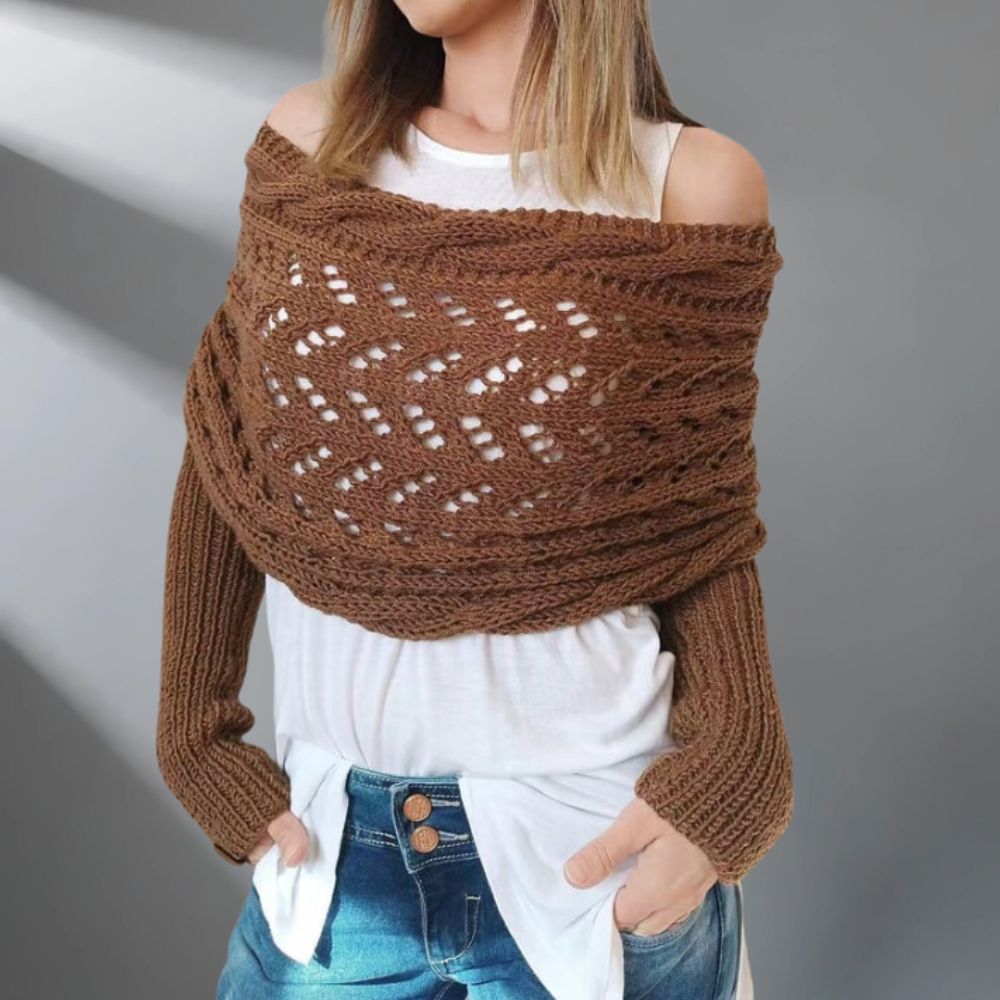 Selene | Stylish Knitted Shawl