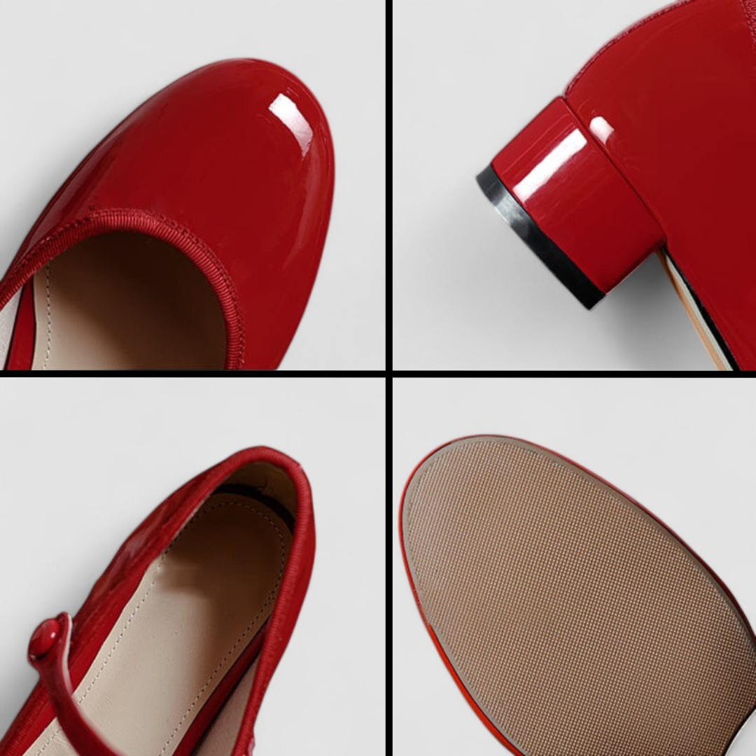 Lena | Comfortable Low Heel Mary Jane