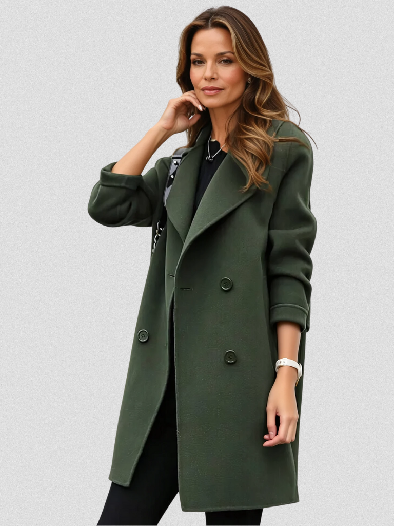 Valentina | Classic Double-Breasted Coat