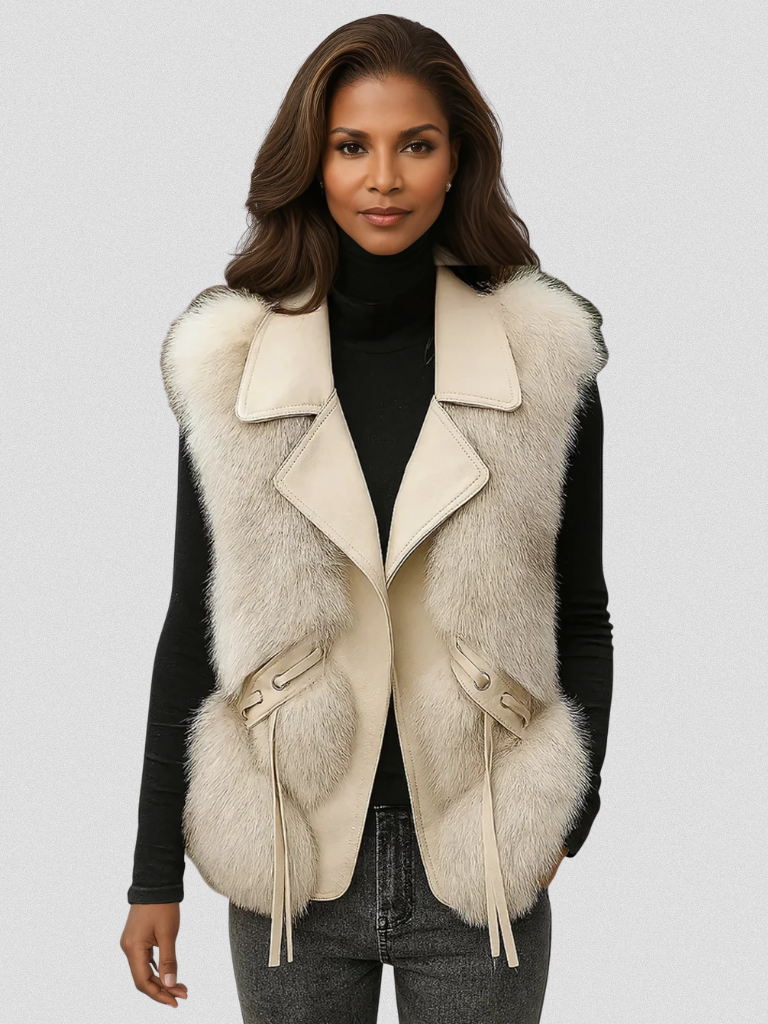 Colette | Winter Vest of Refined Warmth