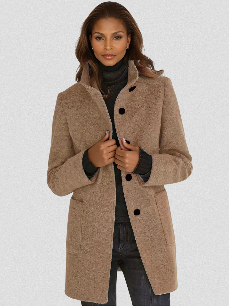 Elle | Tailored Coat of Effortless Sophistication