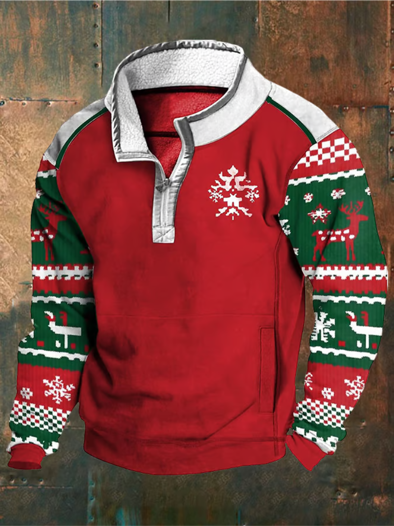 Maddox | Cozy Christmas Sweater Featuring Reindeer Design