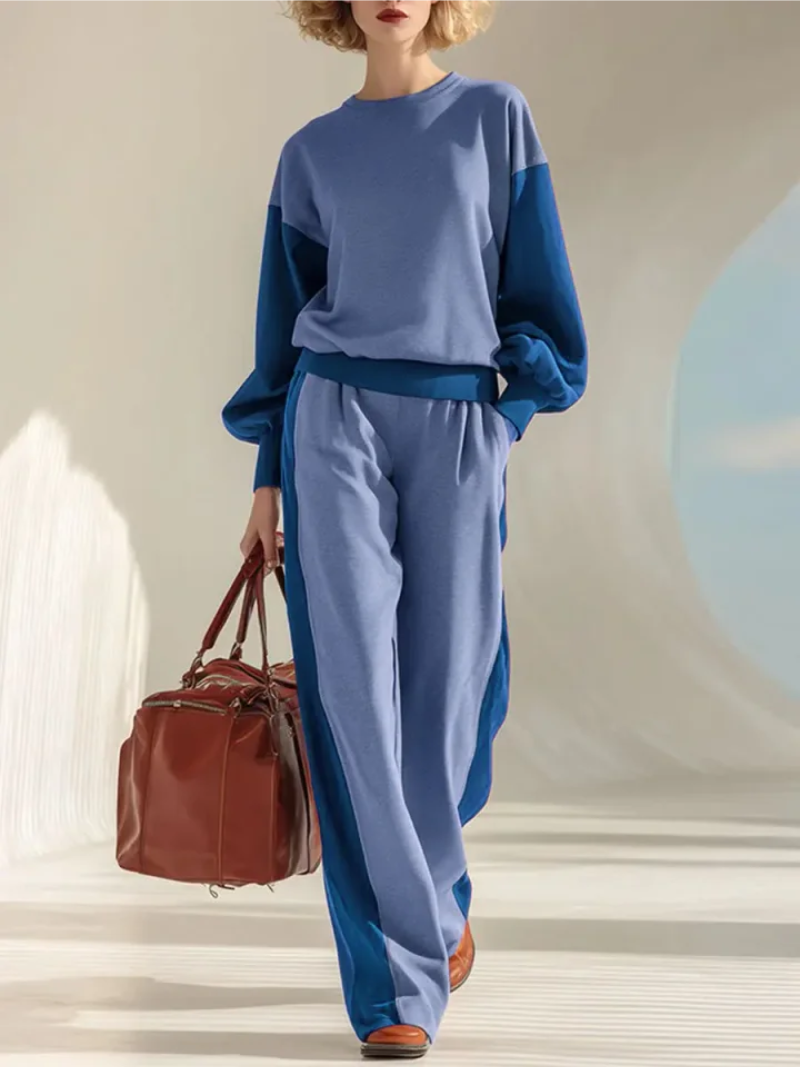 Lorenzo | Modern Contrast Panel Two Piece