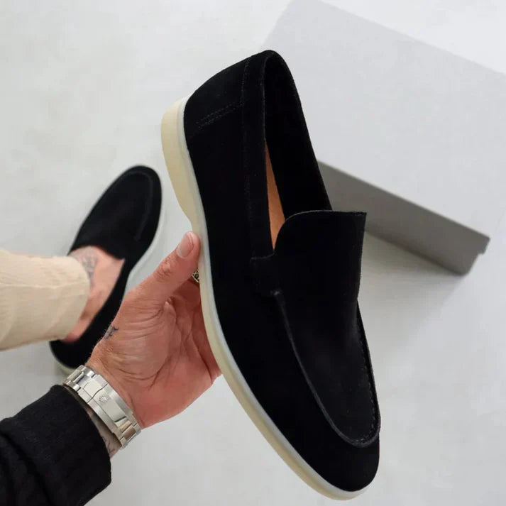 Leo | Classic Suede Loafers