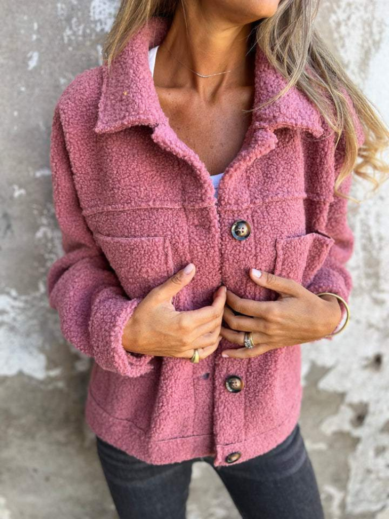 Sandra | Cozy Button Jacket of Effortless Warmth