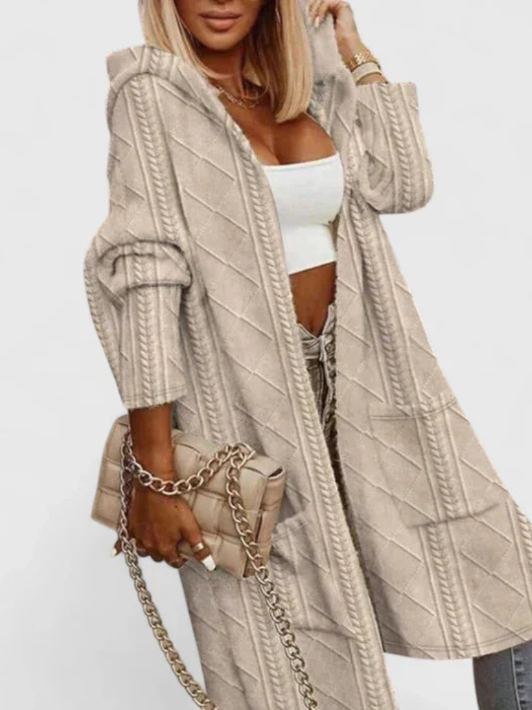 Marivelle | Refined Longline Cardigan of Timeless Comfort