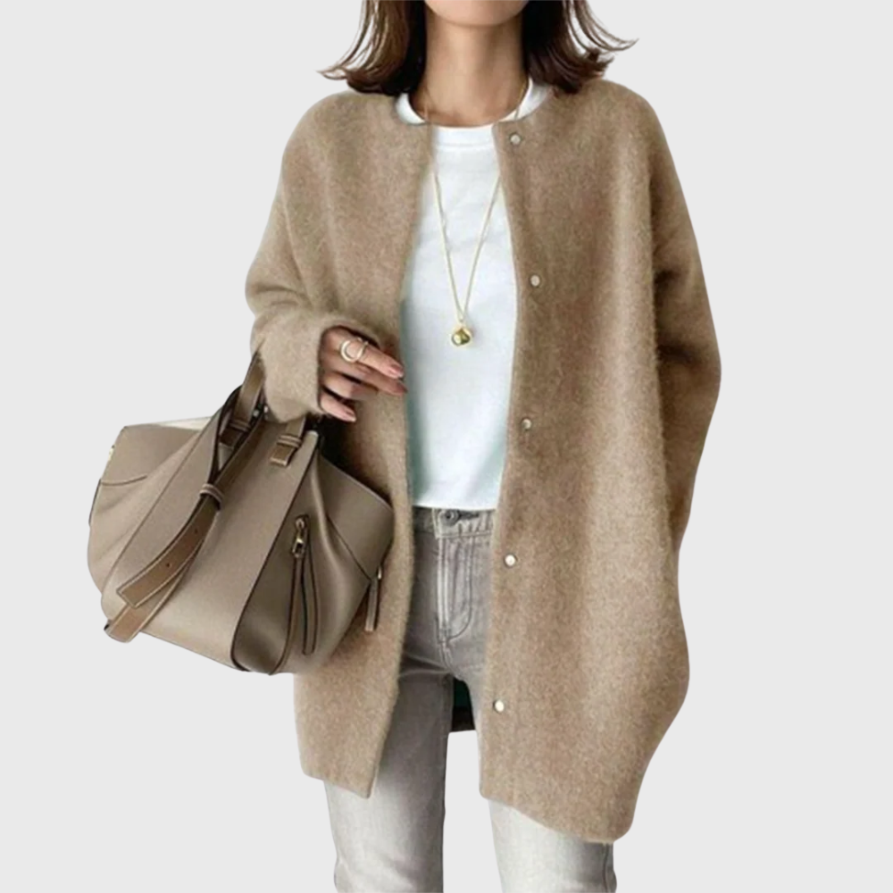 Chloe| Elegant Cashmere Cardigan