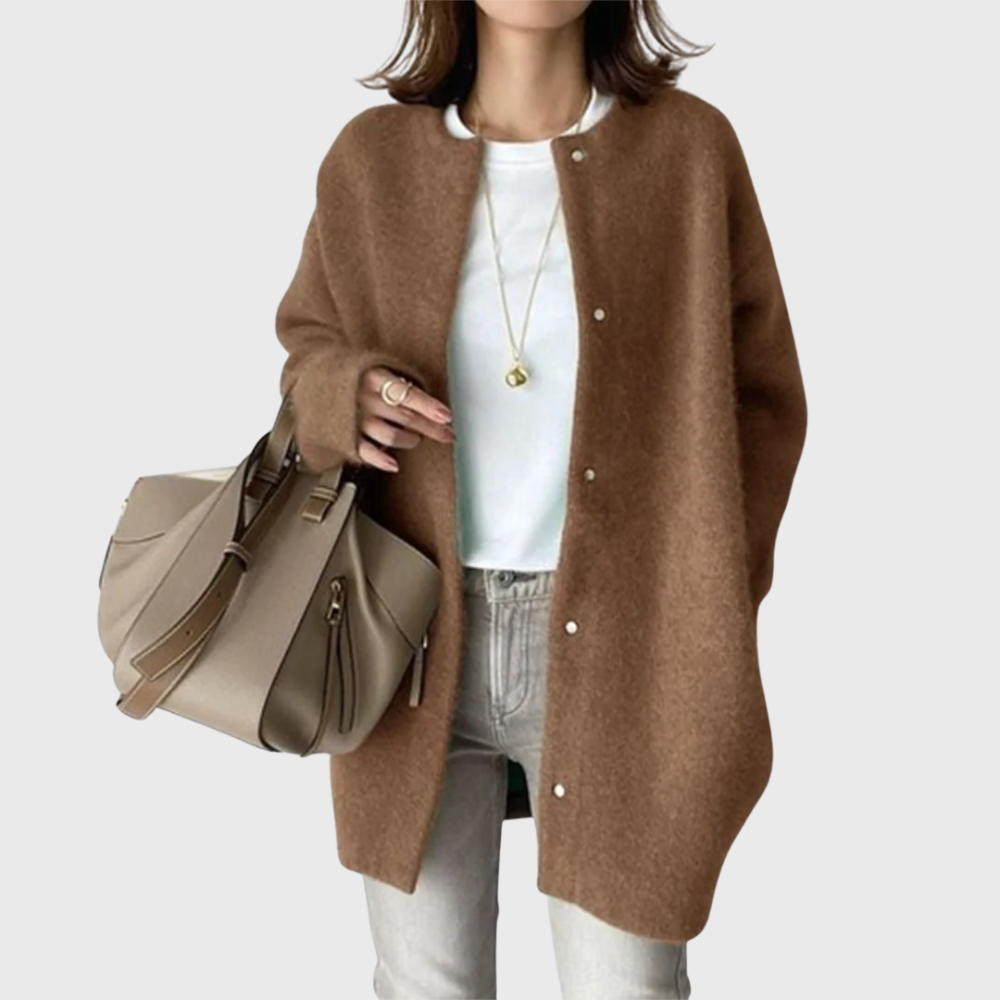 Chloe| Elegant Cashmere Cardigan