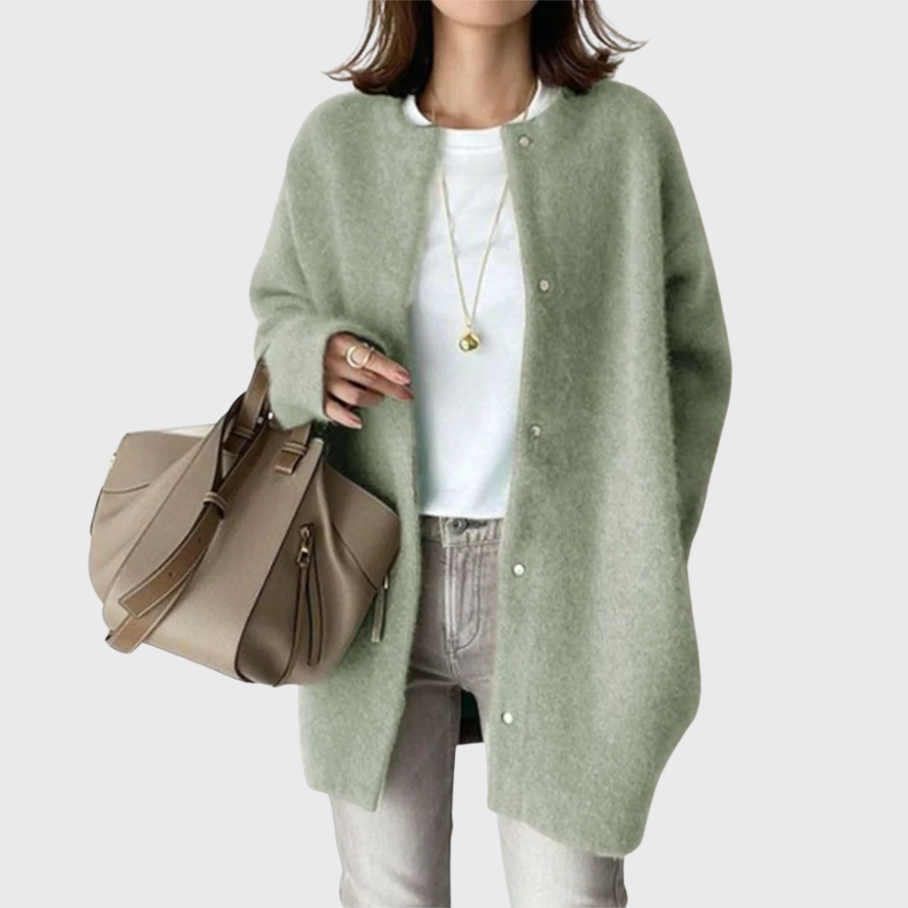 Chloe| Elegant Cashmere Cardigan