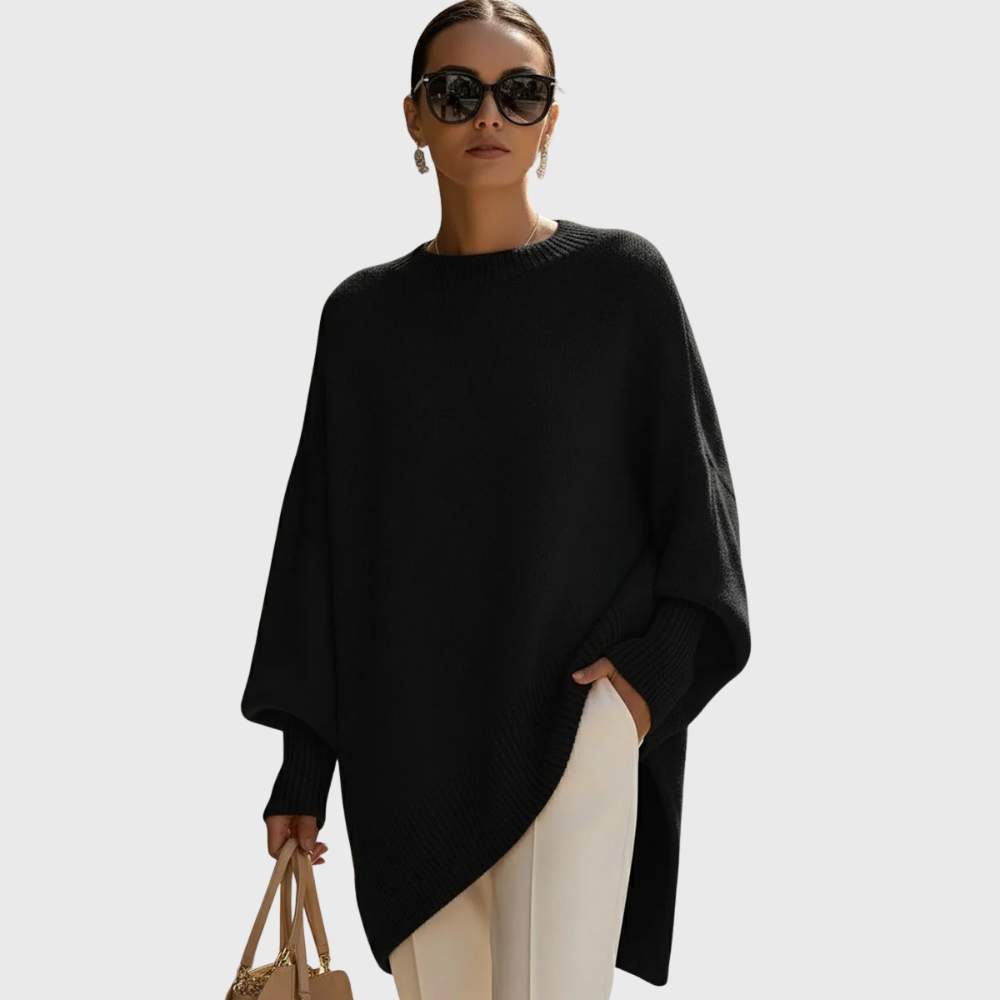 Harper | Soft Asymmetric Sweater