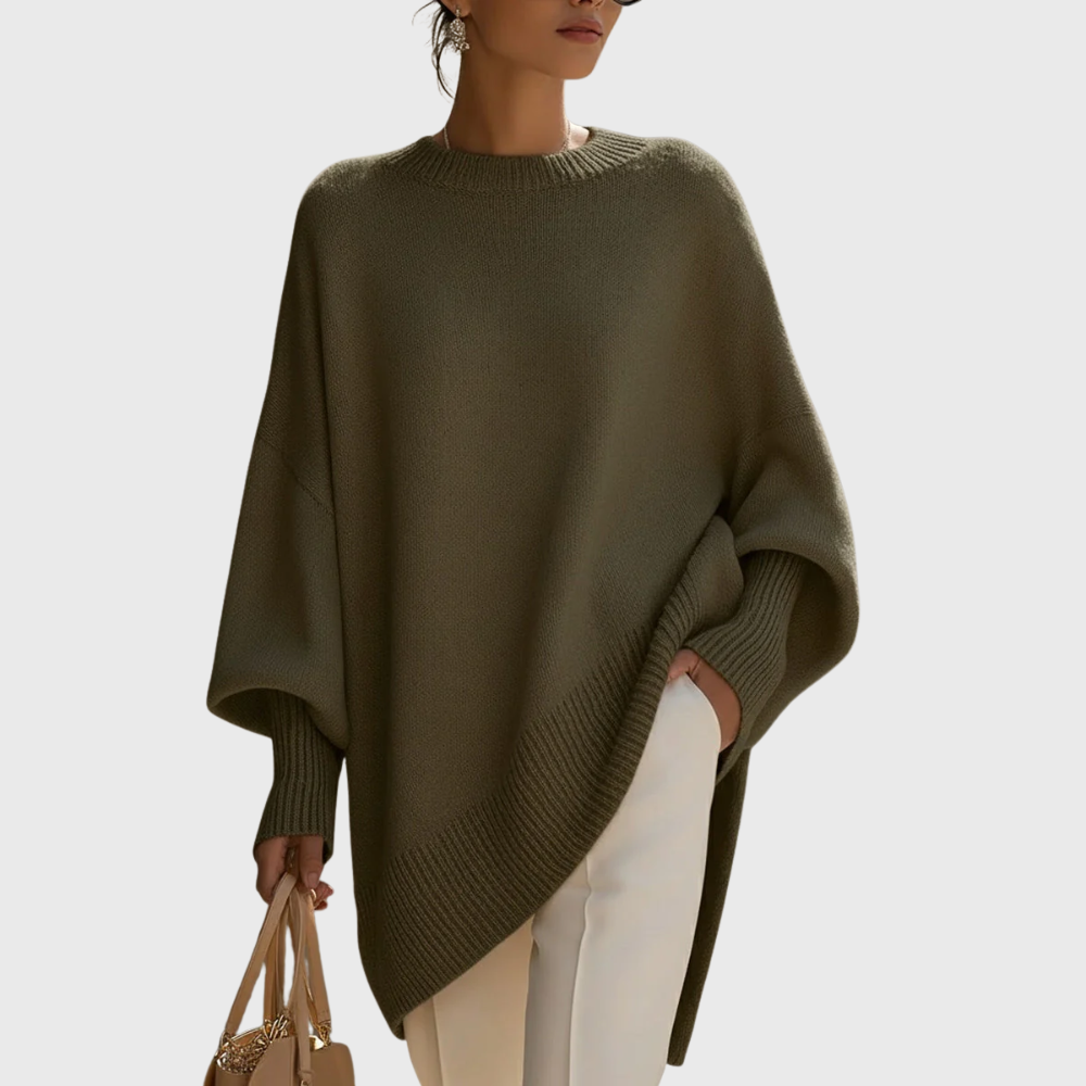Harper | Soft Asymmetric Sweater