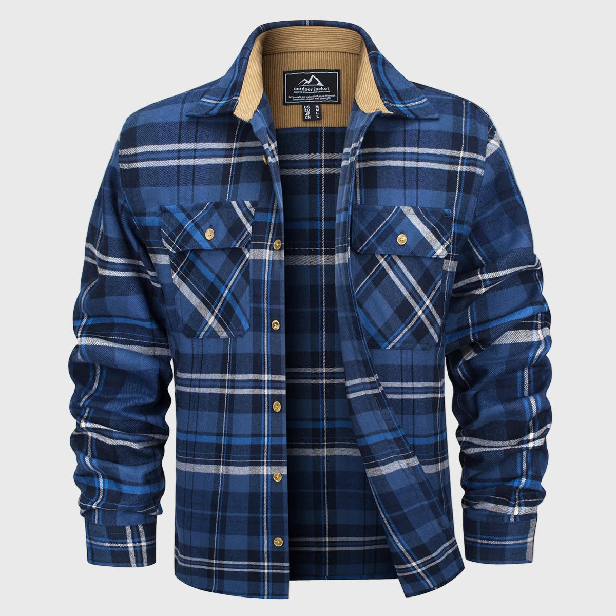 Grant | Heritage Corduroy Flannel Shirt