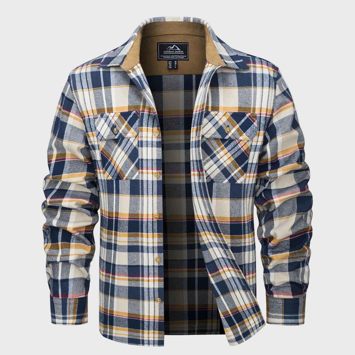 Grant | Heritage Corduroy Flannel Shirt