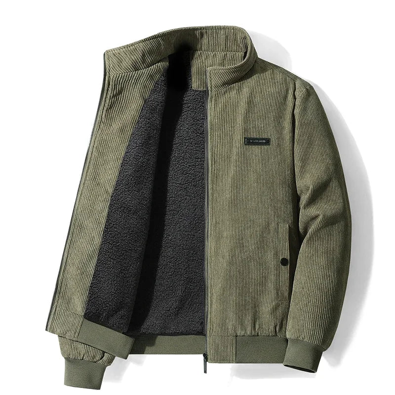 Corduroy Fleece Lined Jacket