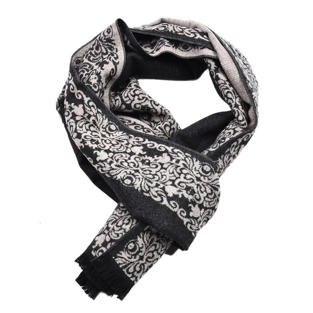Julian | The Laurent Jacquard Scarf