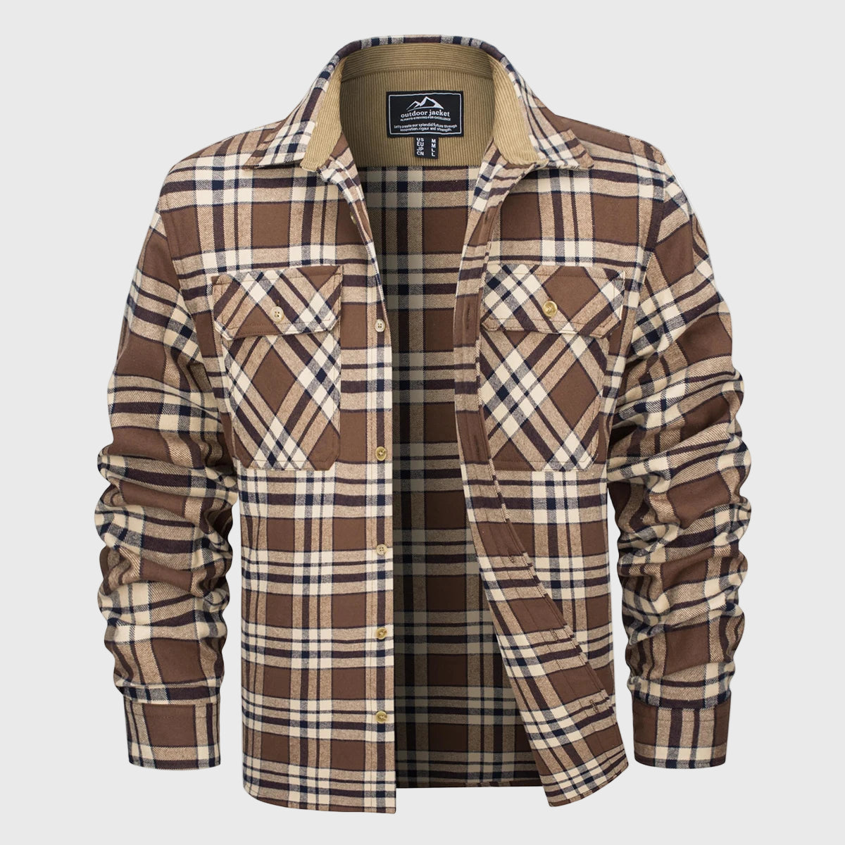 Grant | Heritage Corduroy Flannel Shirt