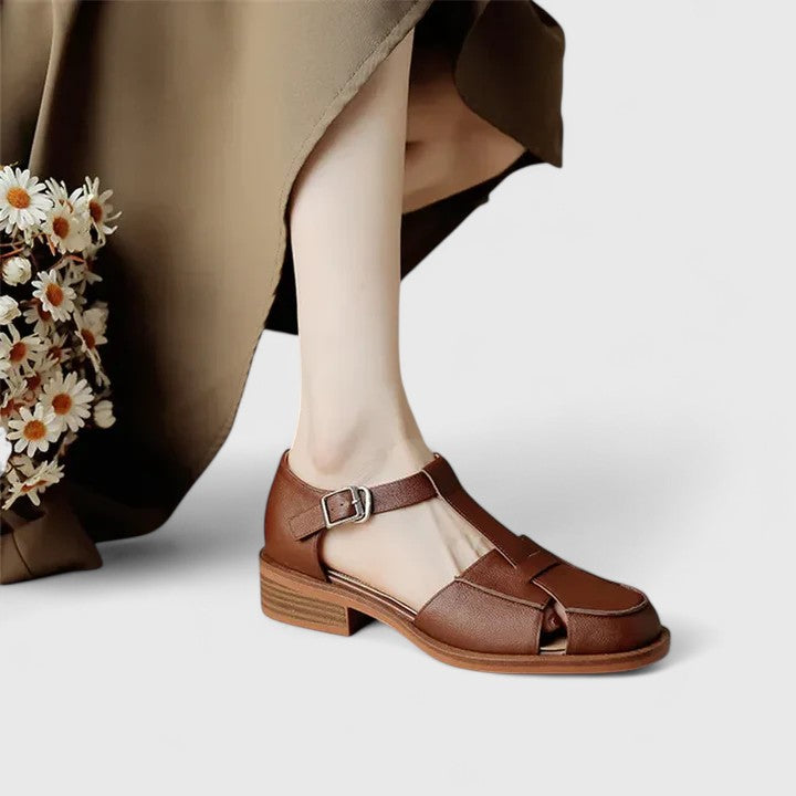 Megan | Elegant Mary Jane Flats