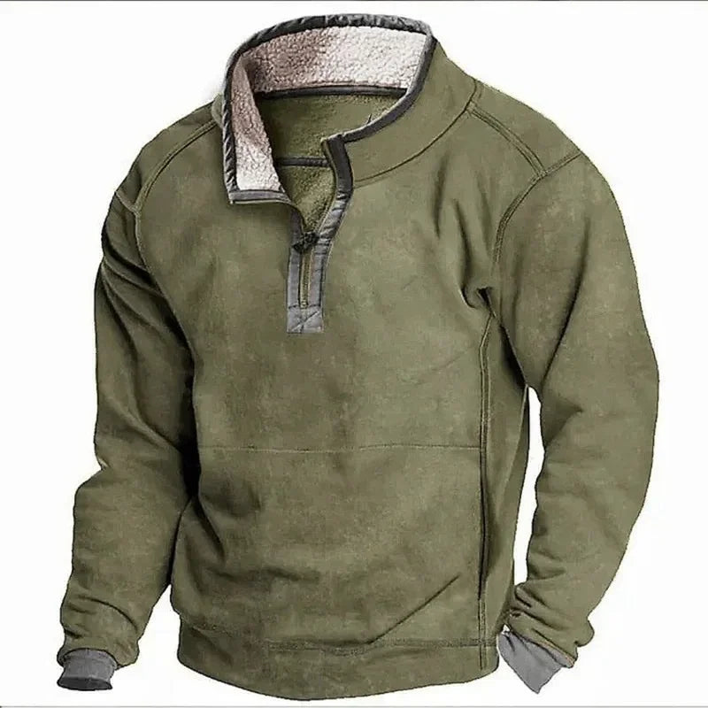 Cozy Winter Quarter Zip Sweater