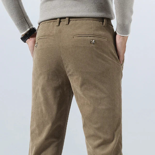 Lucas | Corduroy Slim Fit Pant