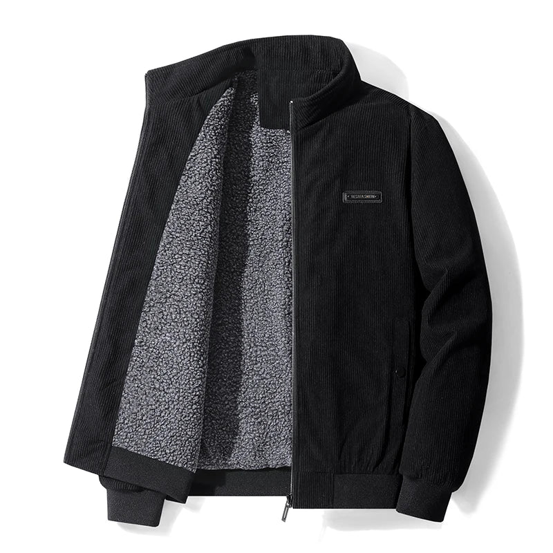 Corduroy Fleece Lined Jacket