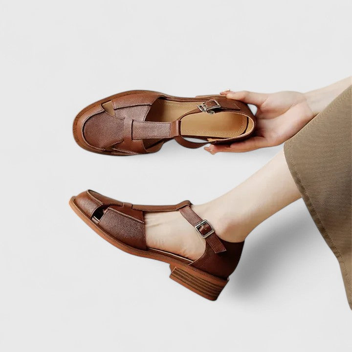 Megan | Elegant Mary Jane Flats