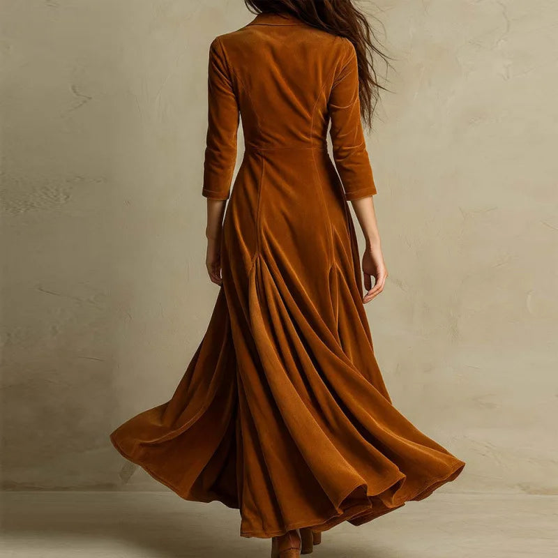 Anna | Elegant Velvet Maxi