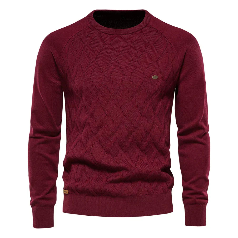 Logan | Essential Cotton Pullover with Refined Elegance