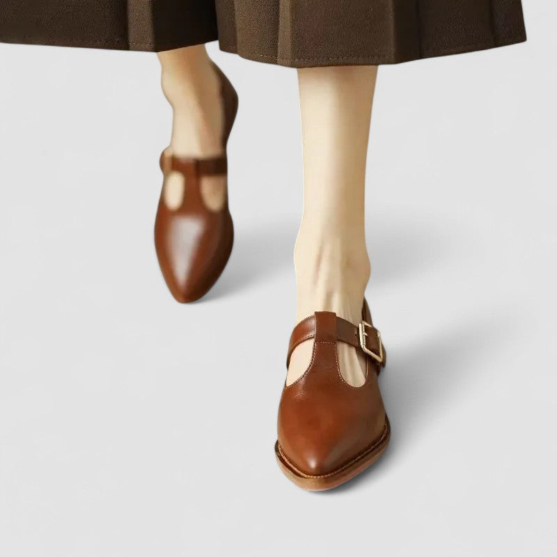 Emily | Comfortable Low Heel Mary Jane