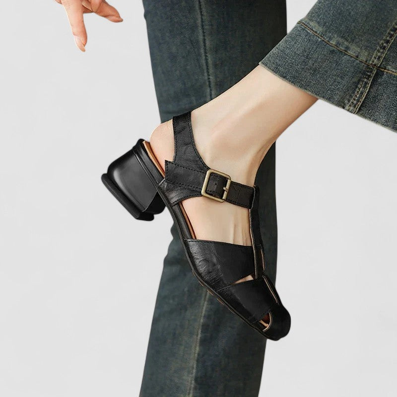 Romilly | Chic Chunky Heel Mary Jane