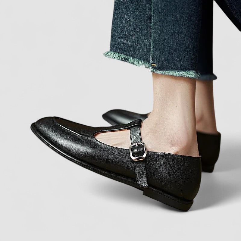 Lena | Comfortable Low Heel Mary Jane