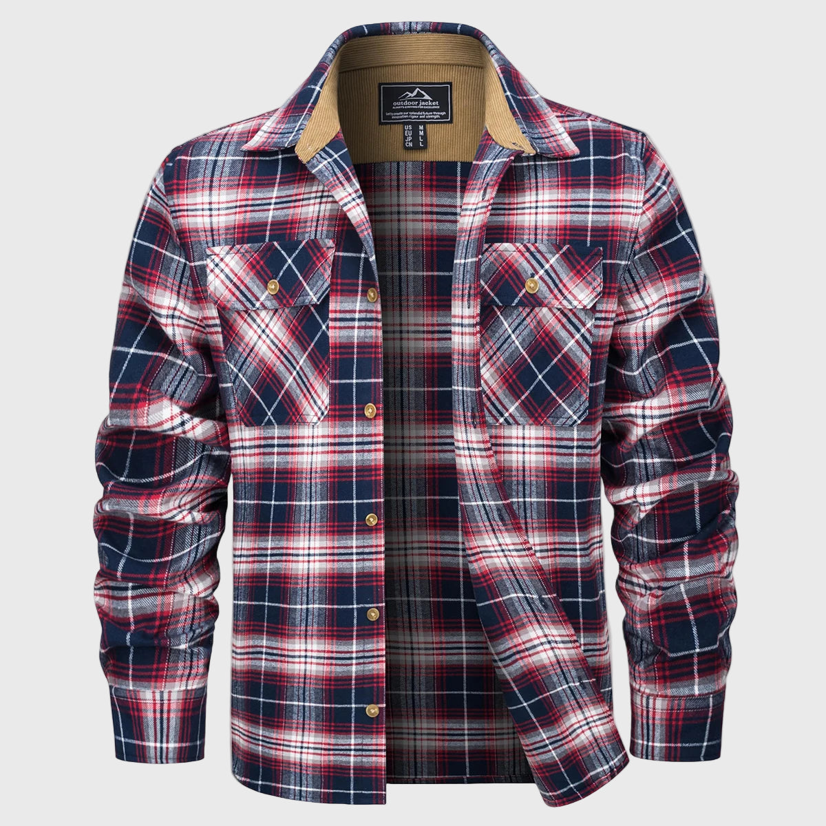 Grant | Heritage Corduroy Flannel Shirt