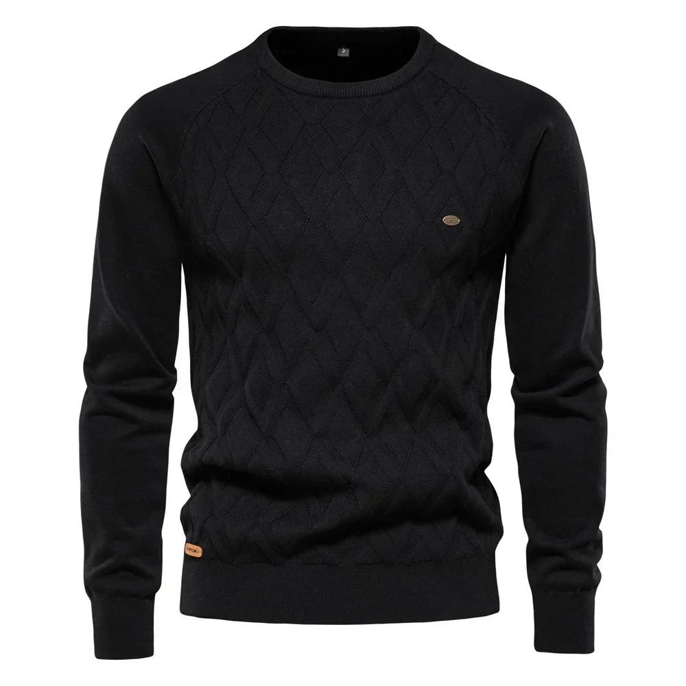 Logan | Essential Cotton Pullover with Refined Elegance
