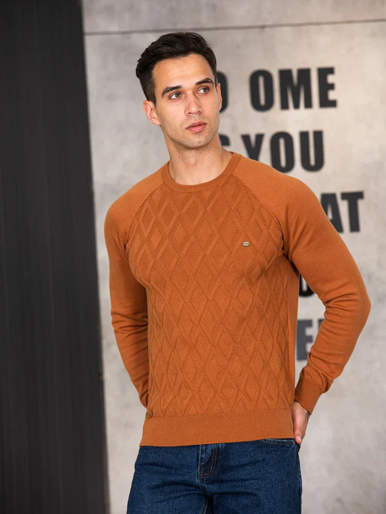 Logan | Essential Cotton Pullover with Refined Elegance