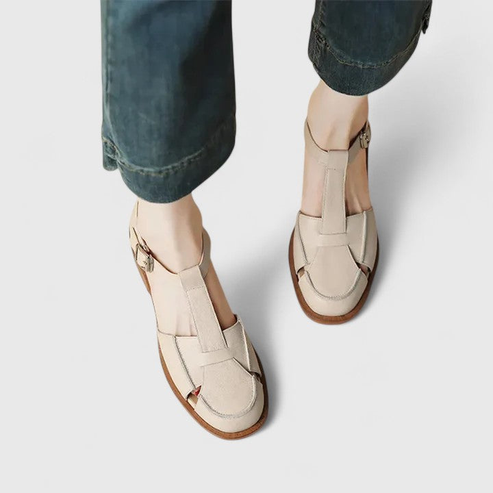 Megan | Elegant Mary Jane Flats