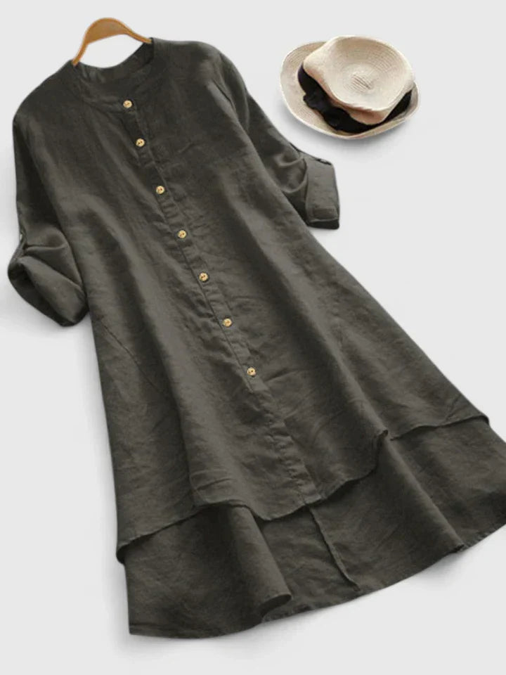 Savannah | Graceful High-Low Everyday Elegance Dress