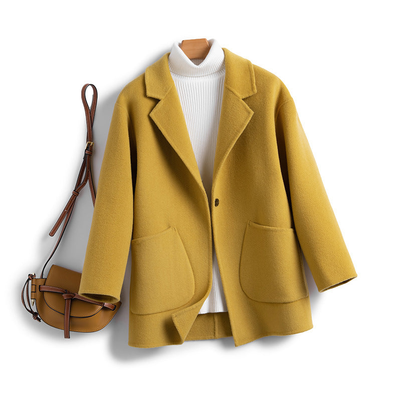 Violet | Wool Coat