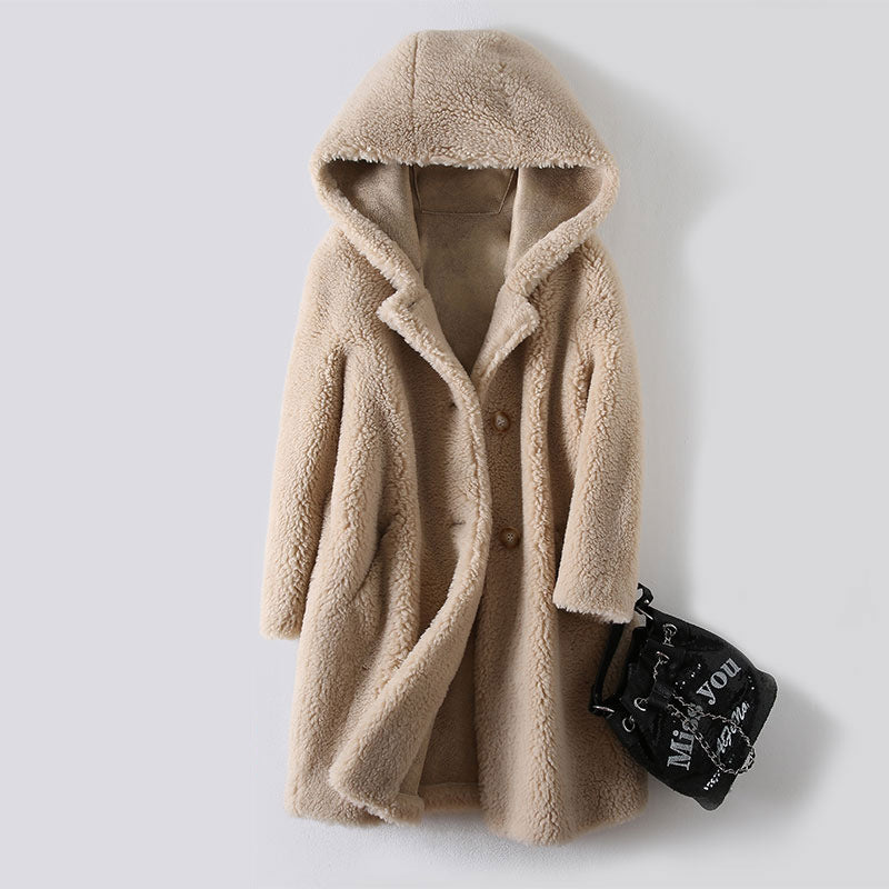 Sienna | Hooded  Wool Coat