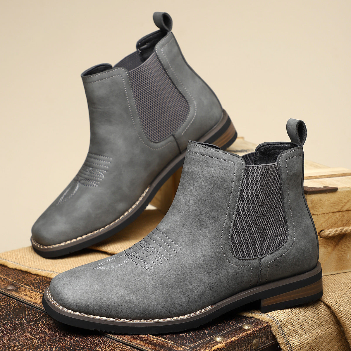 Mason | Classic Slip-On Boots