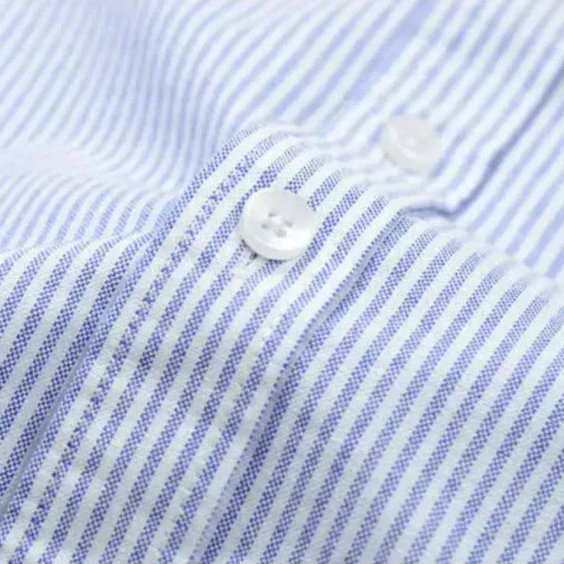 Devon | Modern Striped Cotton Shirt