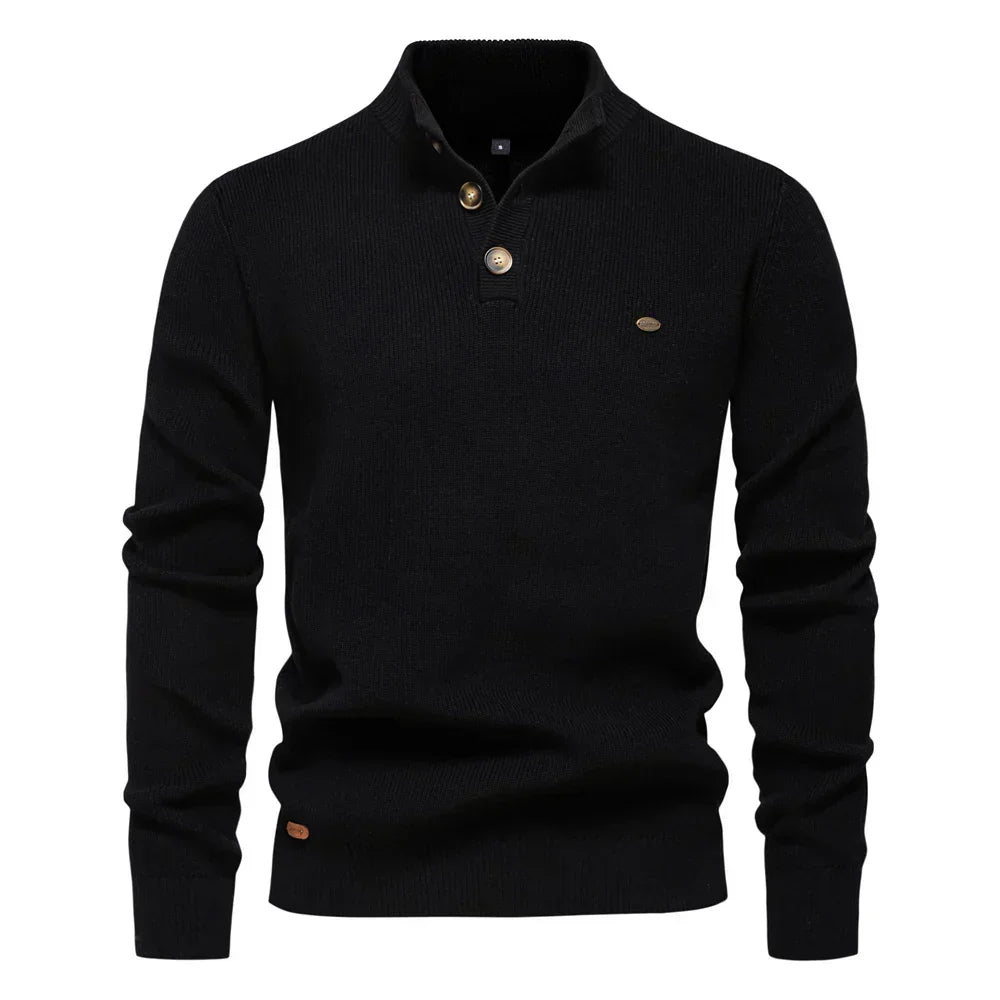 Noah | Luxe Knit Longsleeve with Refined Elegance
