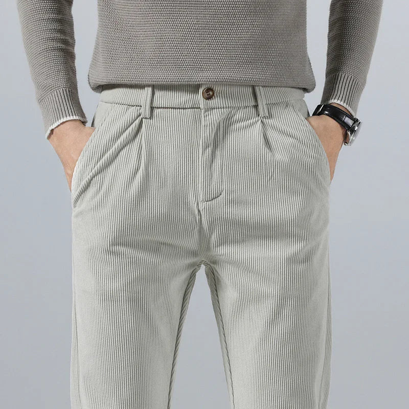 Lucas | Corduroy Slim Fit Pant