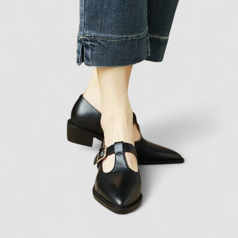 Emily | Comfortable Low Heel Mary Jane