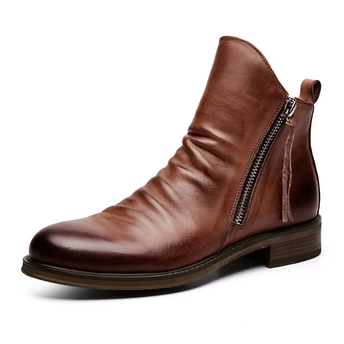 Classic Leather Chelsea Boots