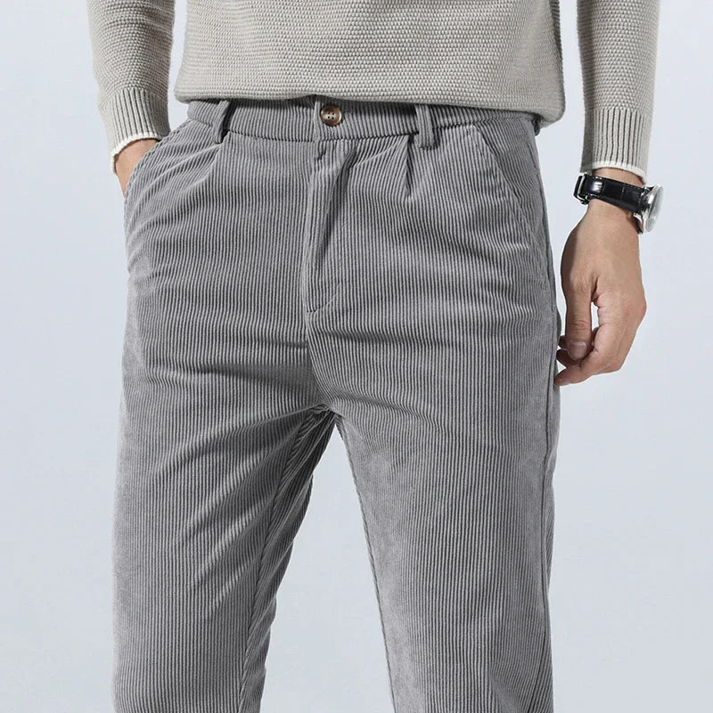 Lucas | Corduroy Slim Fit Pant