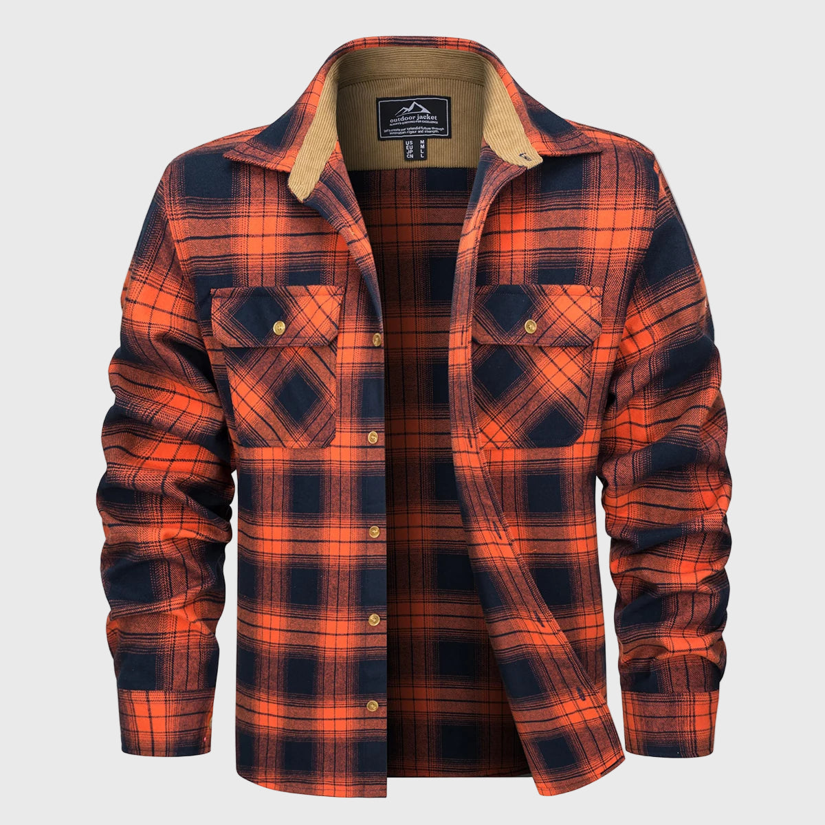 Grant | Heritage Corduroy Flannel Shirt